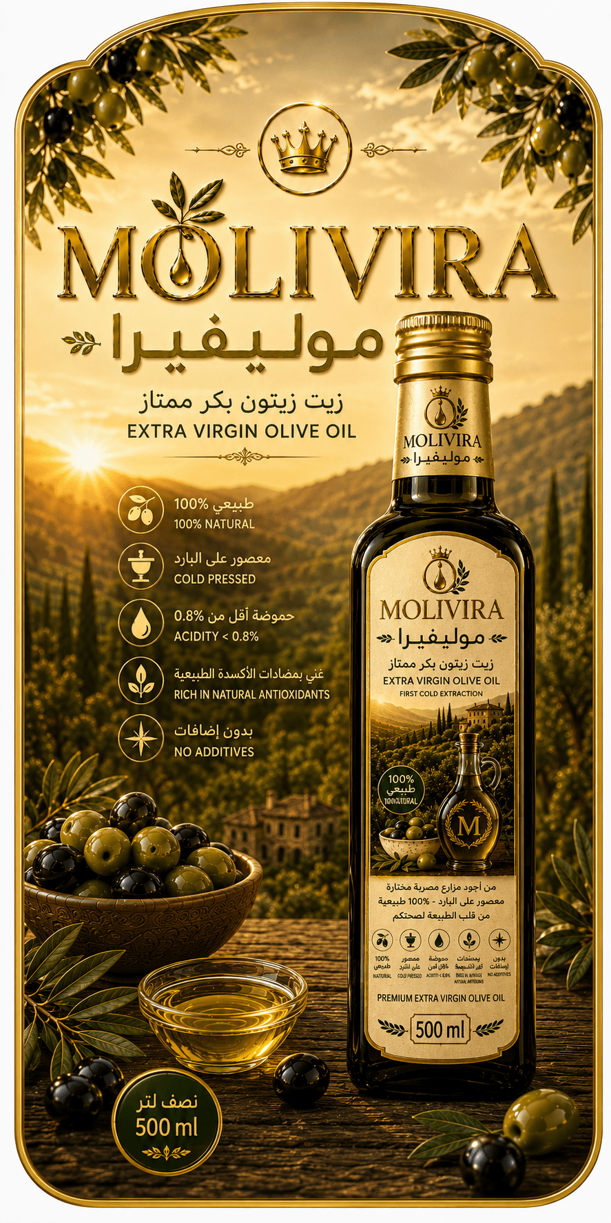 MOLIVIRA 500 ML - موليڤيرا 500 مل