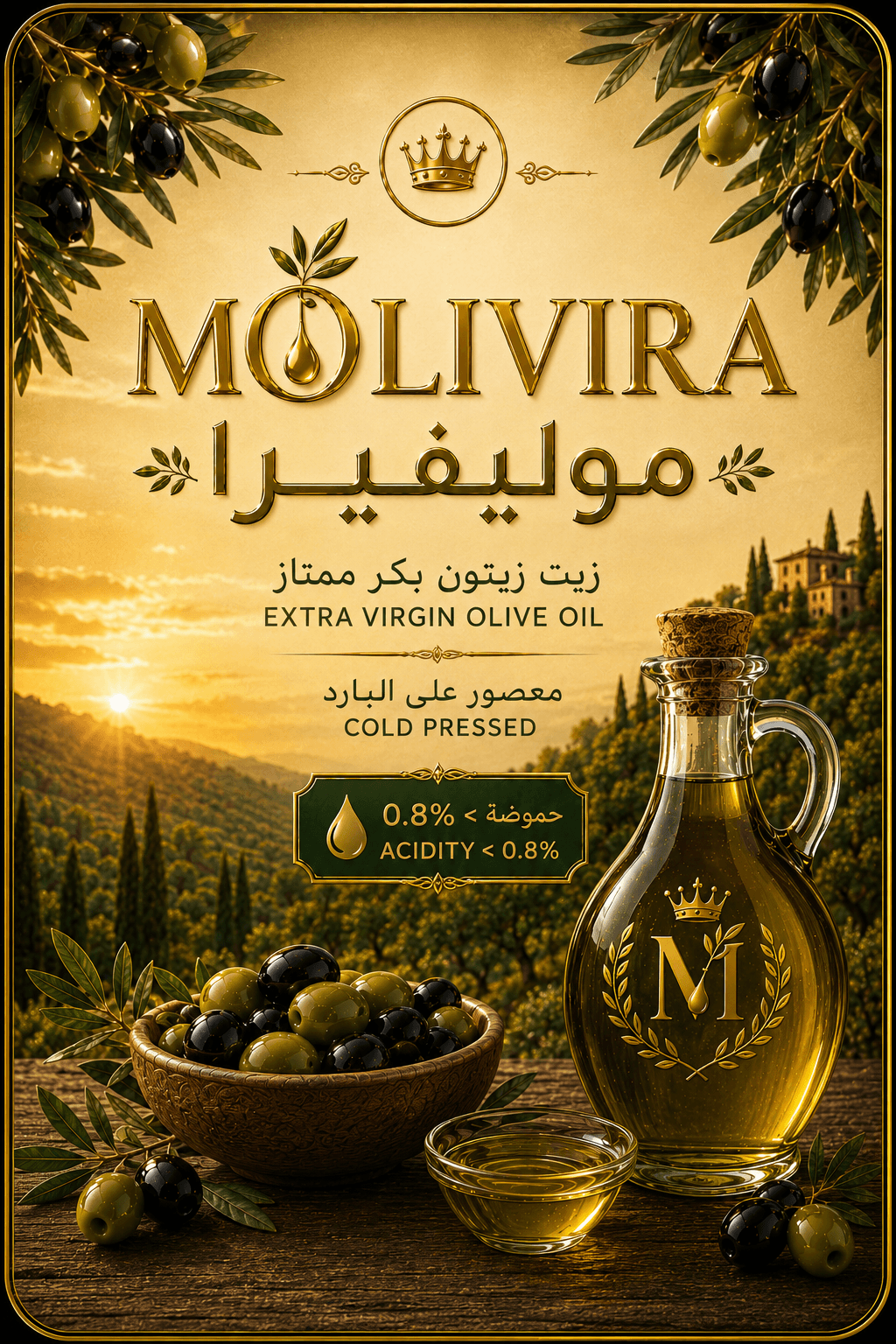 MOLIVIRA Front Label